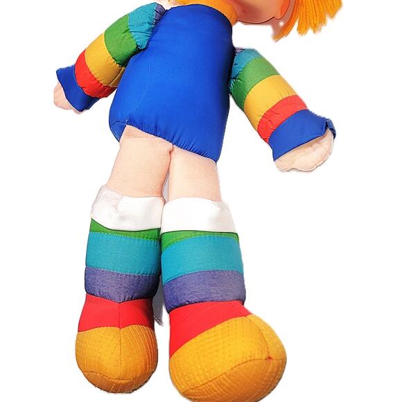 20" Large Vintage 1983 Rainbow Bright Doll Stuffy W/O Dress Hallmark Mattel #10 - Picture 8 of 13